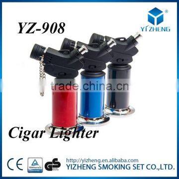 YZ-908 Adjustable Jet Flame Windproof Butane Refillable Lighter