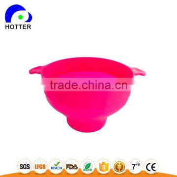 Custom Color Amazon Hot Selling Silicone Bowl for Popcorn photo-2