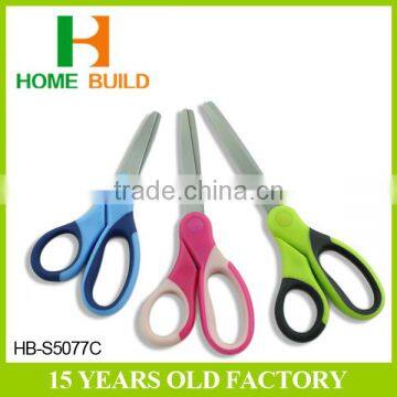 Factory price HB-S5077C High Quality Soft Grip High End Scissors