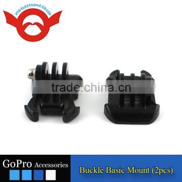 2016 New Wholesale GoPros Buckle Basic Mount (2pcs) for Gopros Heros 4 3 3+ GP06 photo-2