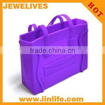 Rectangular Smile Face Big Tote Bag photo-1