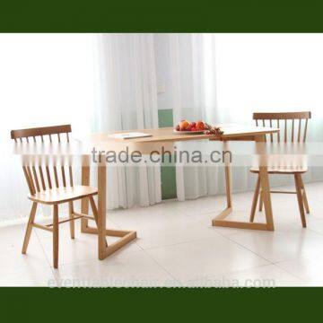 Solid Wood Dining Living Room Chair Table photo-2