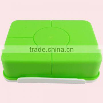 Hot Sell Plastic 4 Compartment Japanese Bento Box photo-3