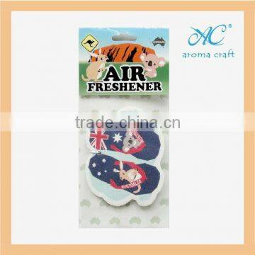 Factory promotion high quality eco-friendly for shoe shaped air freshener