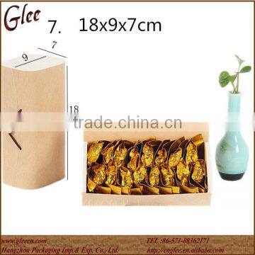 Round Tea Box Wood Gift Box