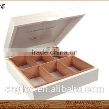 Custom Made Tea Bag Storage Boxes, Pine Wood Gift Box