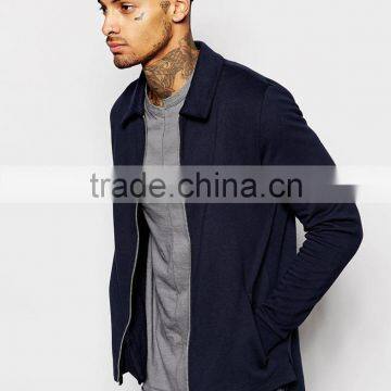 Dropped Hem sweat Jacket