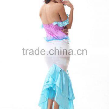 Off Shoulder Sexy Women Maxi Cosplay Mermaid Dress SP003 photo-4