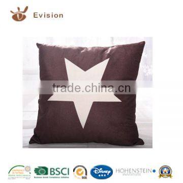 2016 NEW Designed Cushion with Star Pattern Brown Colour