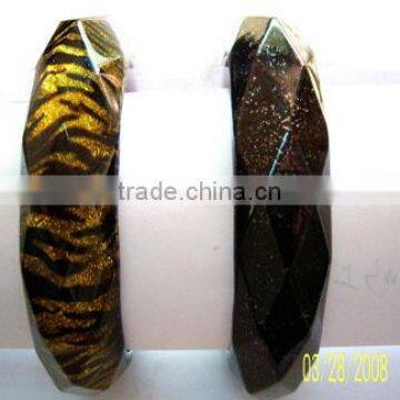 colorful resin bracelet & bangles