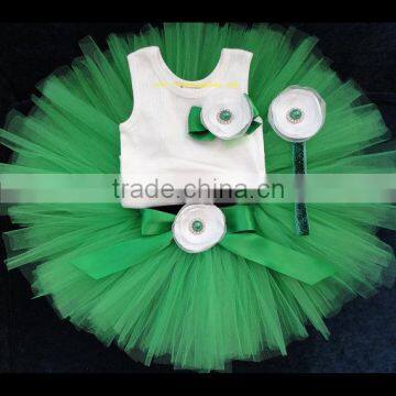 Baby Girls Pettiskirt Set Dress With Top Girls Fluffy Tulle Chiffon Fairy Pettiskirt Sets photo-4