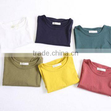 Boutique Wholesale Baby Clothes Cotton Fabric Shirt Short Sleeve Blouse photo-2