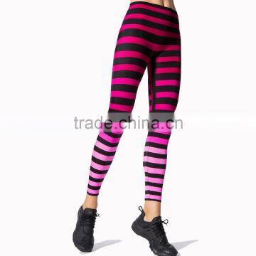 2017 High Quality Online Shop Tights Sublimation Printed Yoga Pants Sports Leggings For Women Fitness photo-3