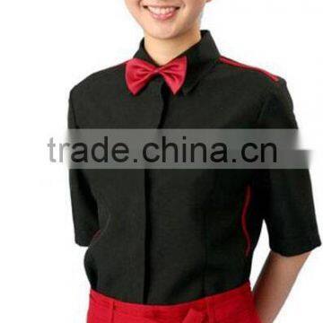 China Supplier Customized Hotel Staff Cotton Housekeeper Uniform photo-6
