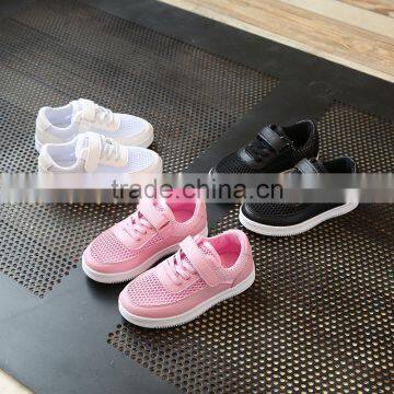 S16624A Wholesale kids shoe 2017 new korean style fancy little girls casual shoes