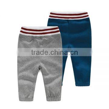 New Style Boys Casual Pants Solid Color Children Clothing Wear Cotton Pants