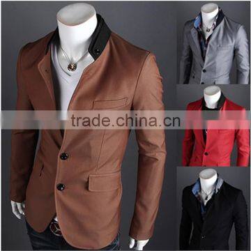 Hot Sale Spring Latest Design Casual Tuxedo Blazer photo-6