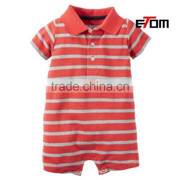 1514 OEM Baby clothes newborn boys 100% cotton baby jumpsuit long sleeve Infants clothing& Toddlers baby onesie