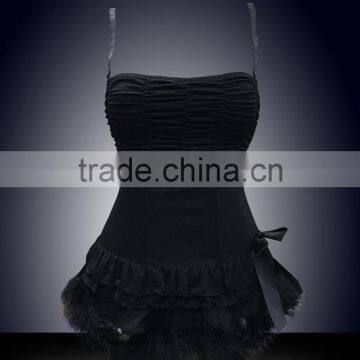 Sexy night dress elegant high quality women Sanhui Underwear