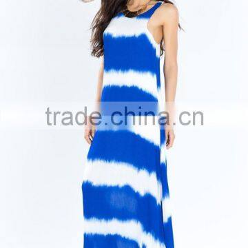 2015 New Arrival Ocean Breeze Tye Dye Summer Dress/print Beach Dress photo-3