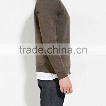 Wholesale Blank Bodybuilding Long Sleeve No Hooded Round Neck Sweatshirt photo-3