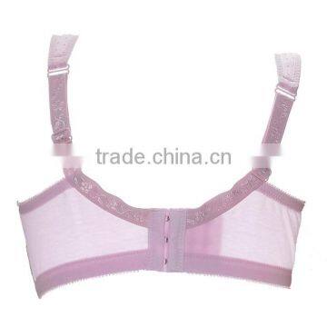 High Quality Breathable Dot 3/4 Cup Ladies Cotton Nursing Bar photo-5