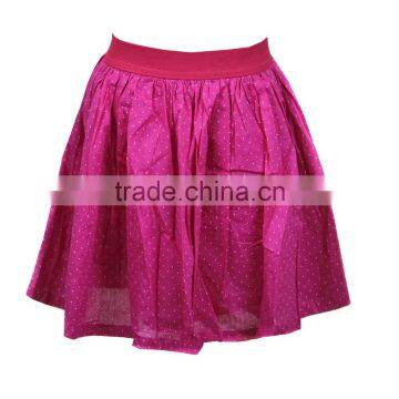 High Quality Kids Elastic Waist Band Red Baby Girl Tutu Skirt in Wholesale