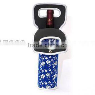 GR-B0185 full printing neoprene wine bottle holder