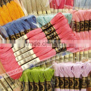 Wholesale Hot Threads 12 Pieces Embroidery Floss 100% Egyptian Cotton Cross Stitch Thread photo-2
