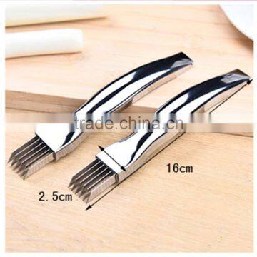 Kitchen Onion Knife Cutter Graters Vegetable Tool Multi Chopper Sharp Stainless Shredded Green Onion Knife Cut Slicer KC1067 photo-6