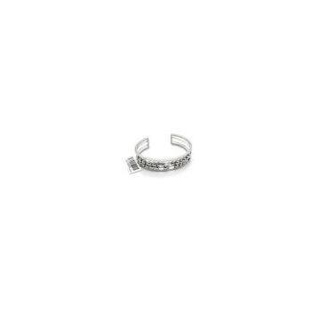 Stainless Steel Crystal Bangle