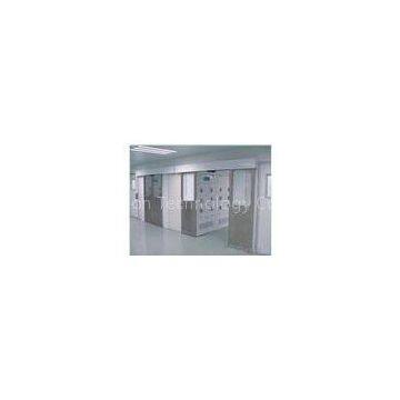 Class 10000 SUS Nozzle Three Side Blowing Air Shower Tunnel For Personal