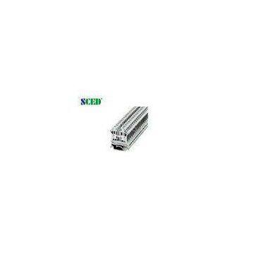8.2mm 600V 50A AWG 26 - 8 Din Rail Mounted Terminal Blocks for Electric Lighting