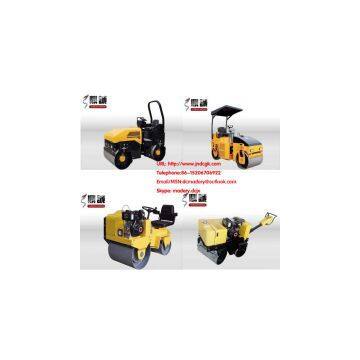 3T double drum vibratory road roller