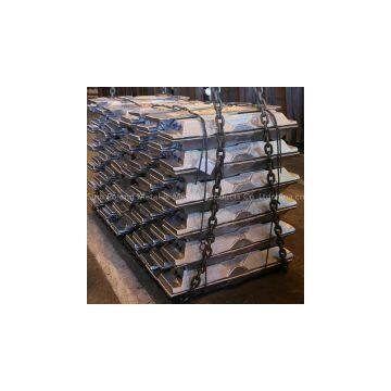 Aluminum Ingots, Zinc Ingots, Lead Ingots, Copper Ingots, Steel Ingots.