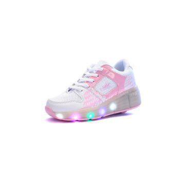 Muticolor Light Up Shoes New Fashion High Quality Competitive Price Heelys Shoes With Wheel For Kids