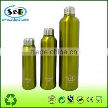 500ml/750ml Double Wall Vacuum Insulated Cola Bottle Shape Stainless Steel Water Bottle photo-4
