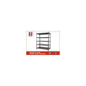 Lightweight Metal Garage Storage Shelving Systems Slotted Angle Steel Shelving