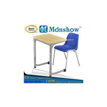 Sale Cheap Plastic Chair With Wood Table For School Furniture