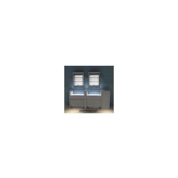watch or diamond counter display and shop counter design with ledlights