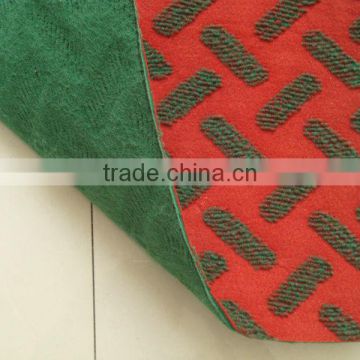 Manufacturer polyester nonwoven double jacquard carpet