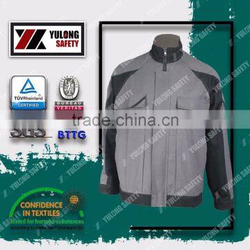 China manufacturer cheap waterproof flame retardant jacket for oil and gas industry