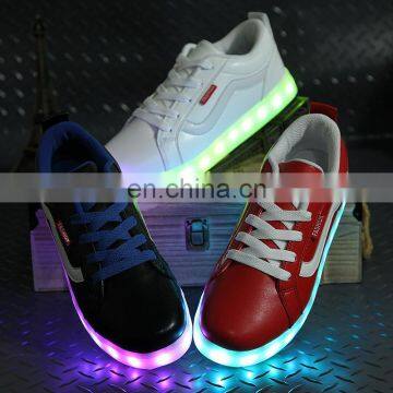 Wholesale New Design Mens Womens Night Club Shoes Large Size 46 Rechargeable Light Up LED Shoes Sneakers photo-5