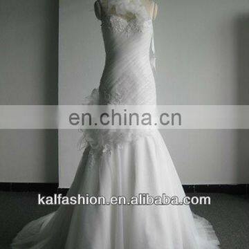 EB2510 Noble sweetheart with flower wedding dress