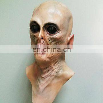 Top Selling Realistic Movie Props Deluxe Quality Adult Latex Alien Mask