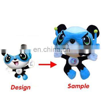 China Wholesale Cheap Stuffed Warrior Plush Game Doll Toy Custom Embroidered Plush Toy photo-6