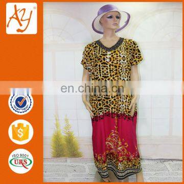 Wholesale beaded abaya animal skin flower kaftans