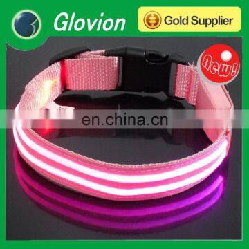 Glovion light up dog collar nylon dog collar elastic dog collars