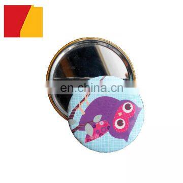 Wholesale button badge pocket mirror, custom size