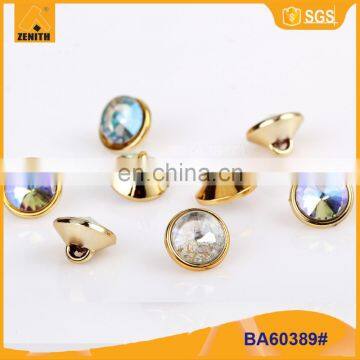 Plating Plastic ABS Shank Buttons for Clothing BA60389